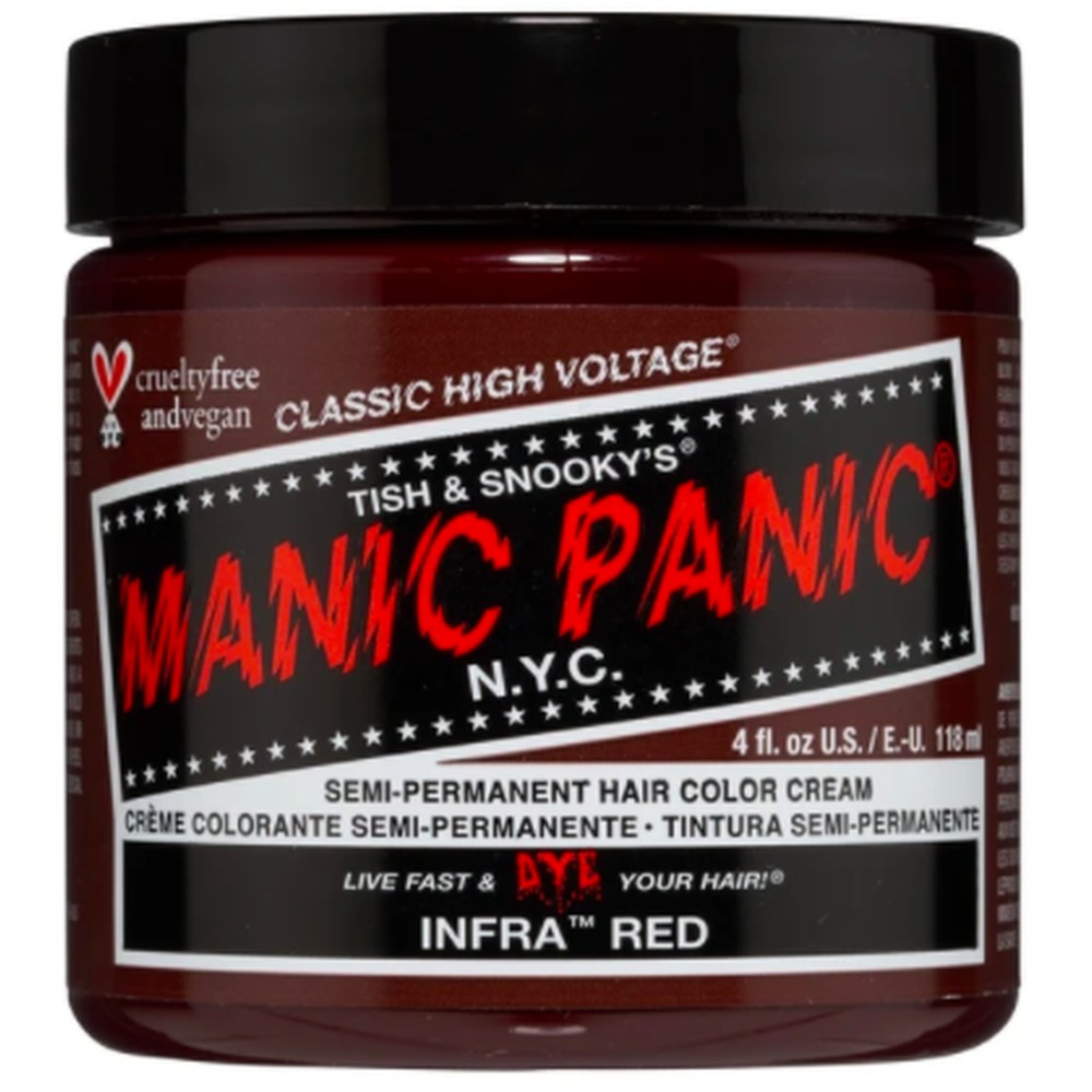 Manic Panic Manic Panic Semi permanent hairdye Infra Red Classic Red